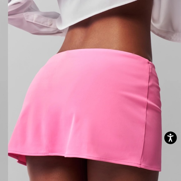 GUZIO Micro Mini Skirt  - Pink - Picture 4 of 6